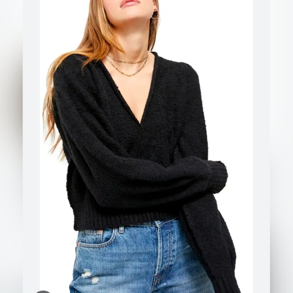 Free People Reverie V-neck Sweater